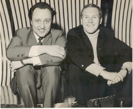 With Ken Dodd, 1967