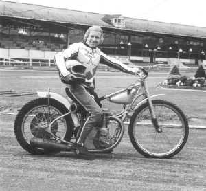 At Wimbledon Speedway (c.1975)