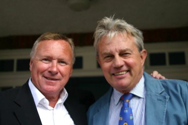 With Frazer Hines